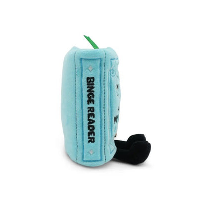 “Building My Dream Library” plushie keychain