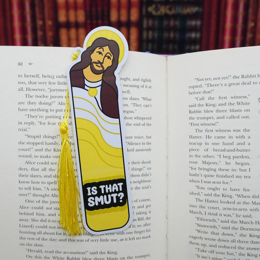 “Is That Smut” Jesus Is Watching Bookmark