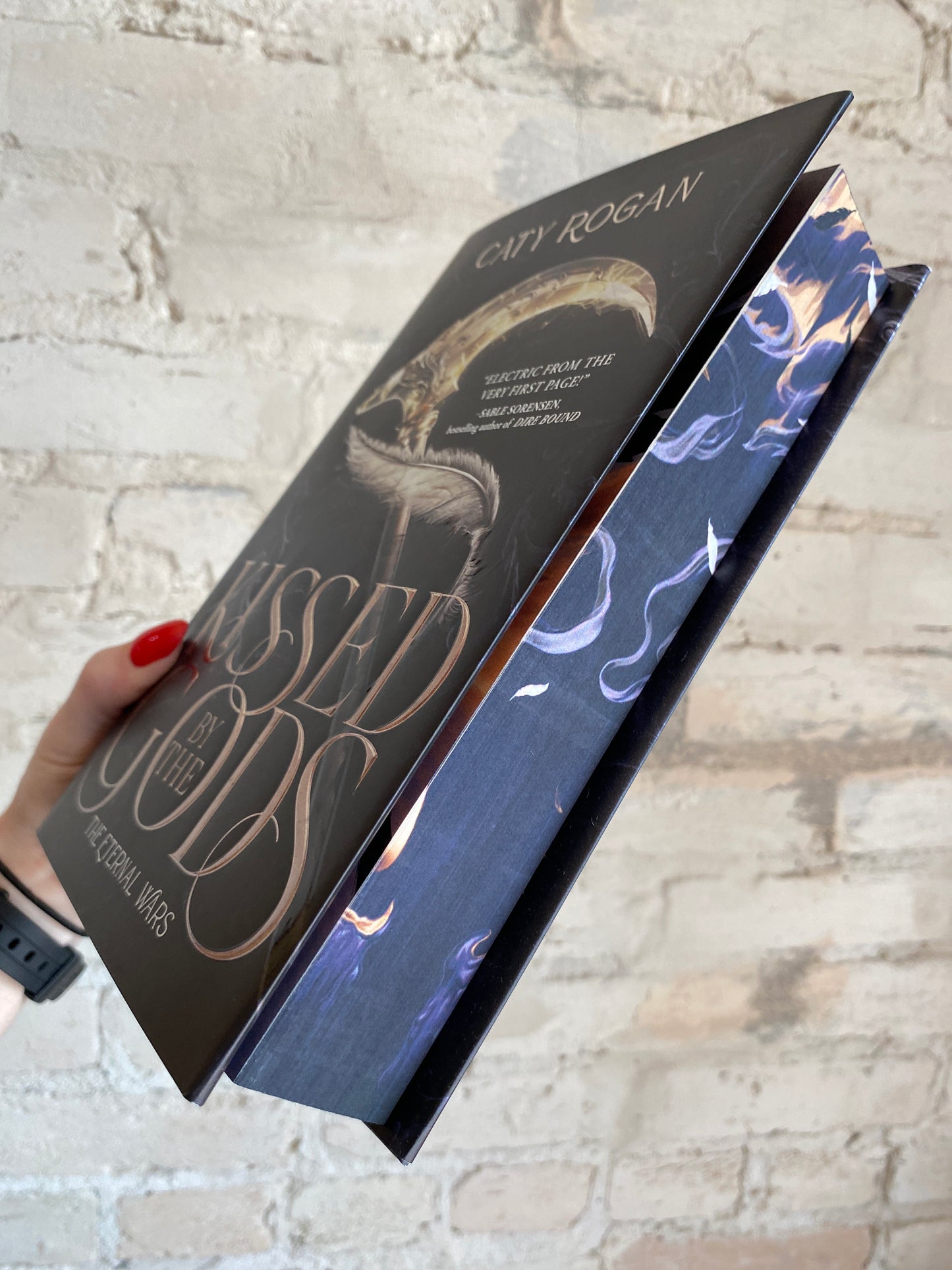 Kissed by the Gods by Caty Rogan (Deluxe Limited Edition) (Book 1)