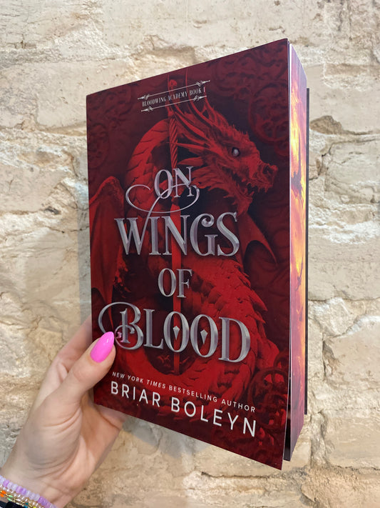 On Wings and Blood by Briar Boleyn (Book 1)