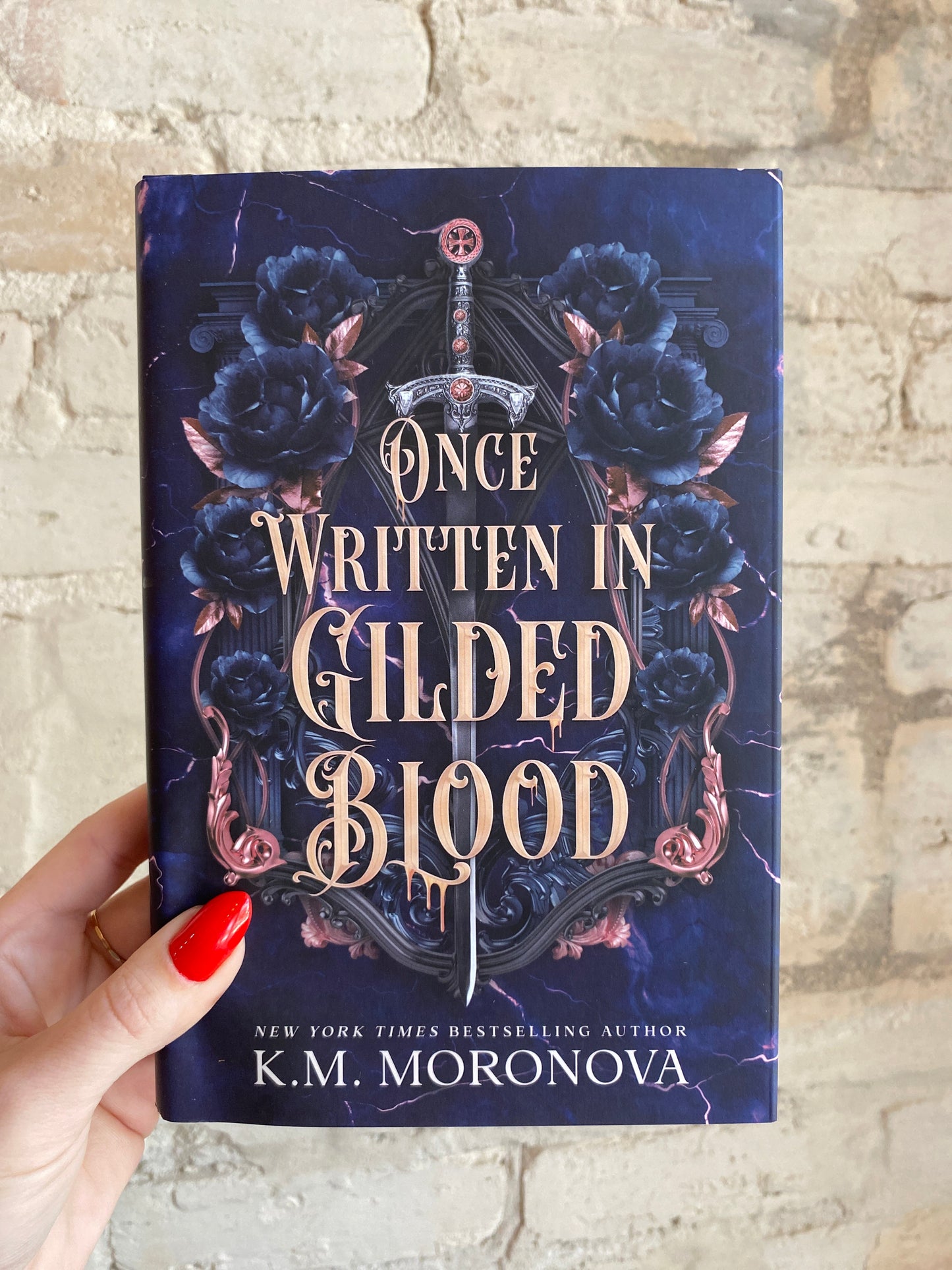 Once Written in Gilded Blood by K.M. Moronova (Book 2) *PREORDER*