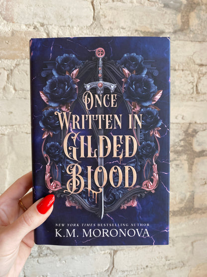 Once Written in Gilded Blood by K.M. Moronova (Book 2) *PREORDER*