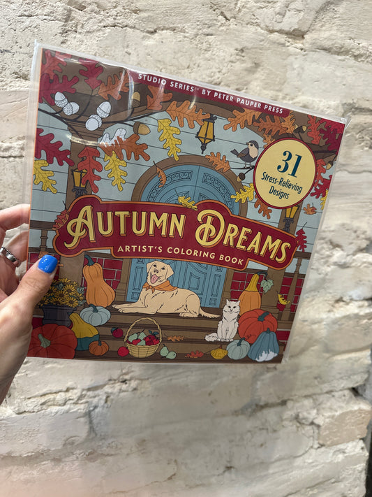 Autumn Dreams Coloring Book