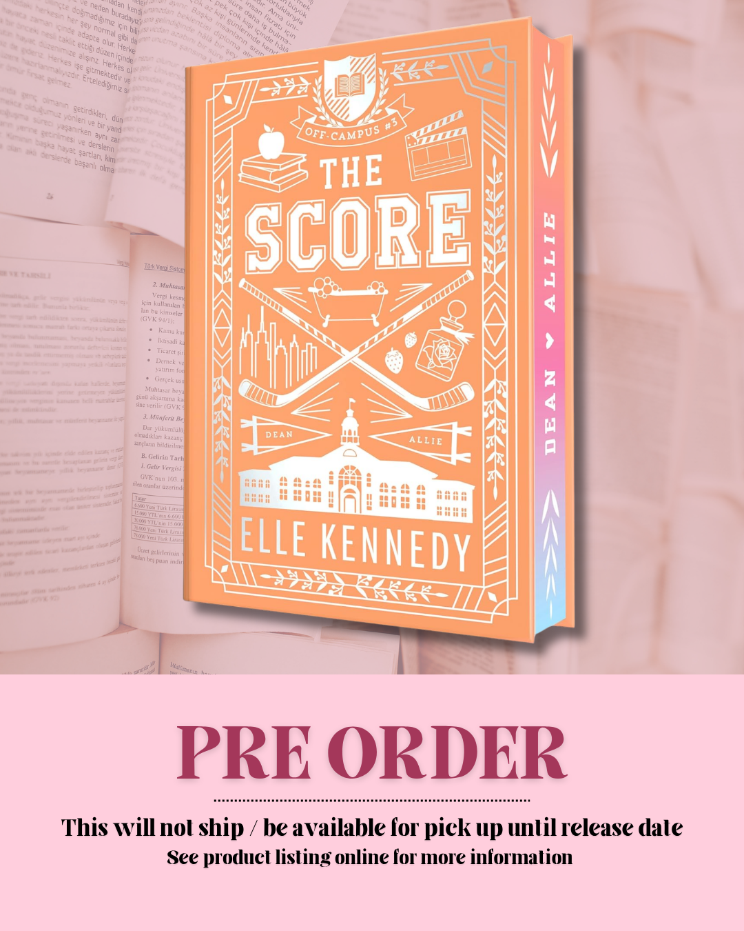The Score by Elle Kennedy (Collectors Edition) *PREORDER*