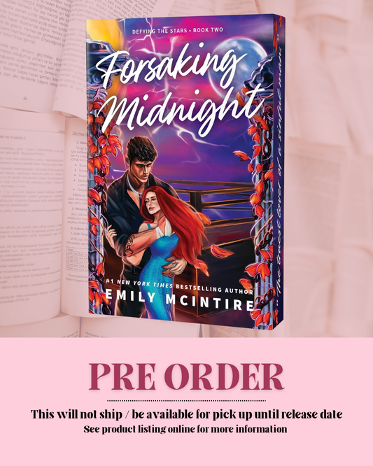Forsaking Midnight by Emily McIntire (Deluxe Edition) (Book 2) *PREORDER*