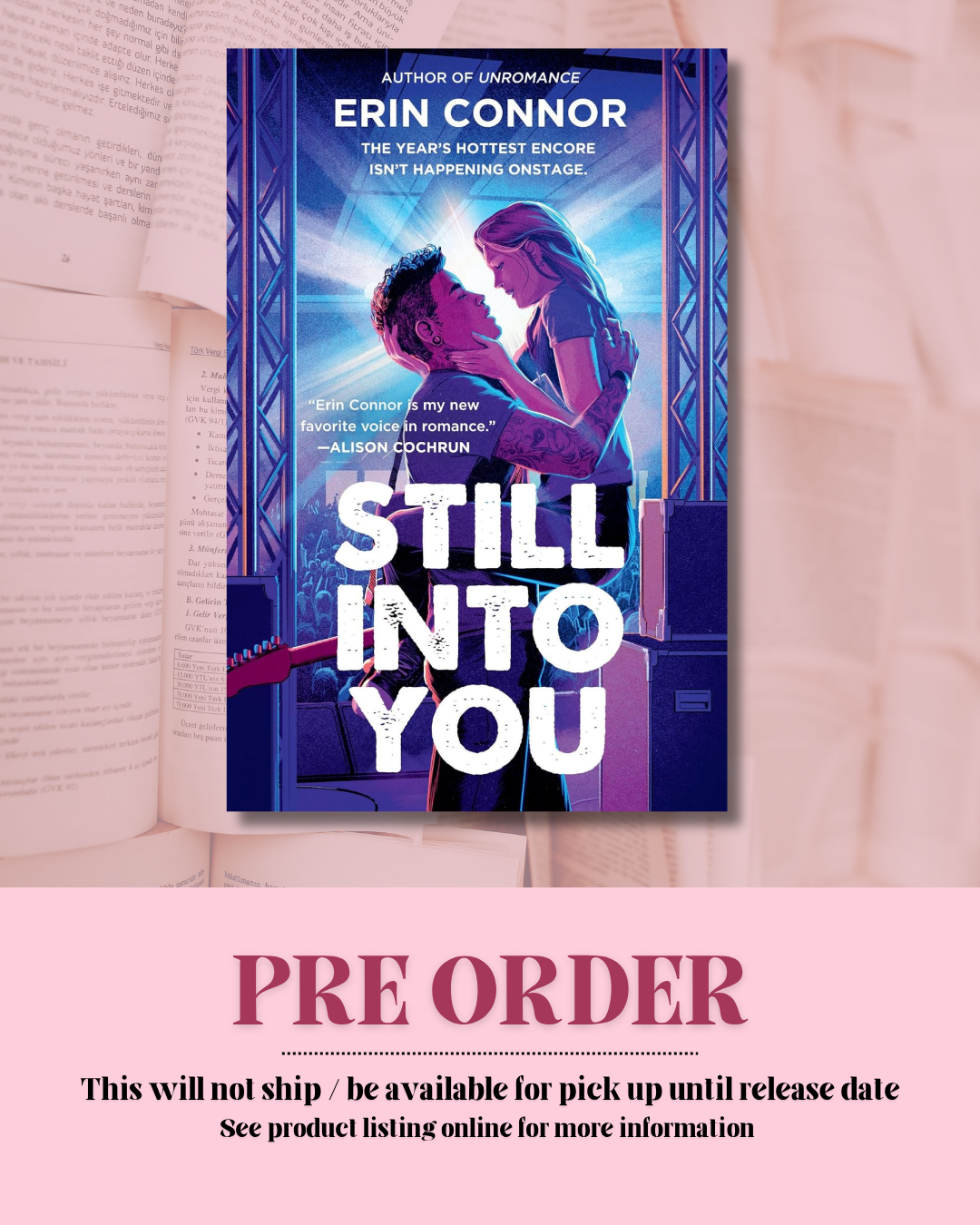 Still Into You by Erin Connor *PREORDER*
