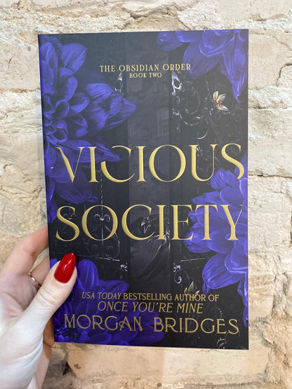 Vicious Society by Morgan Bridges (The Obsidian Order: Book 2)