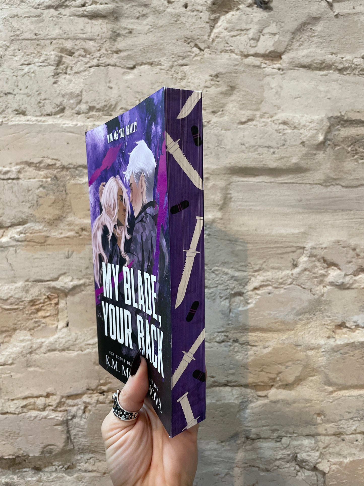 My Blade, Your Back by K.M. Moronova (Book 2) (Deluxe Edition)