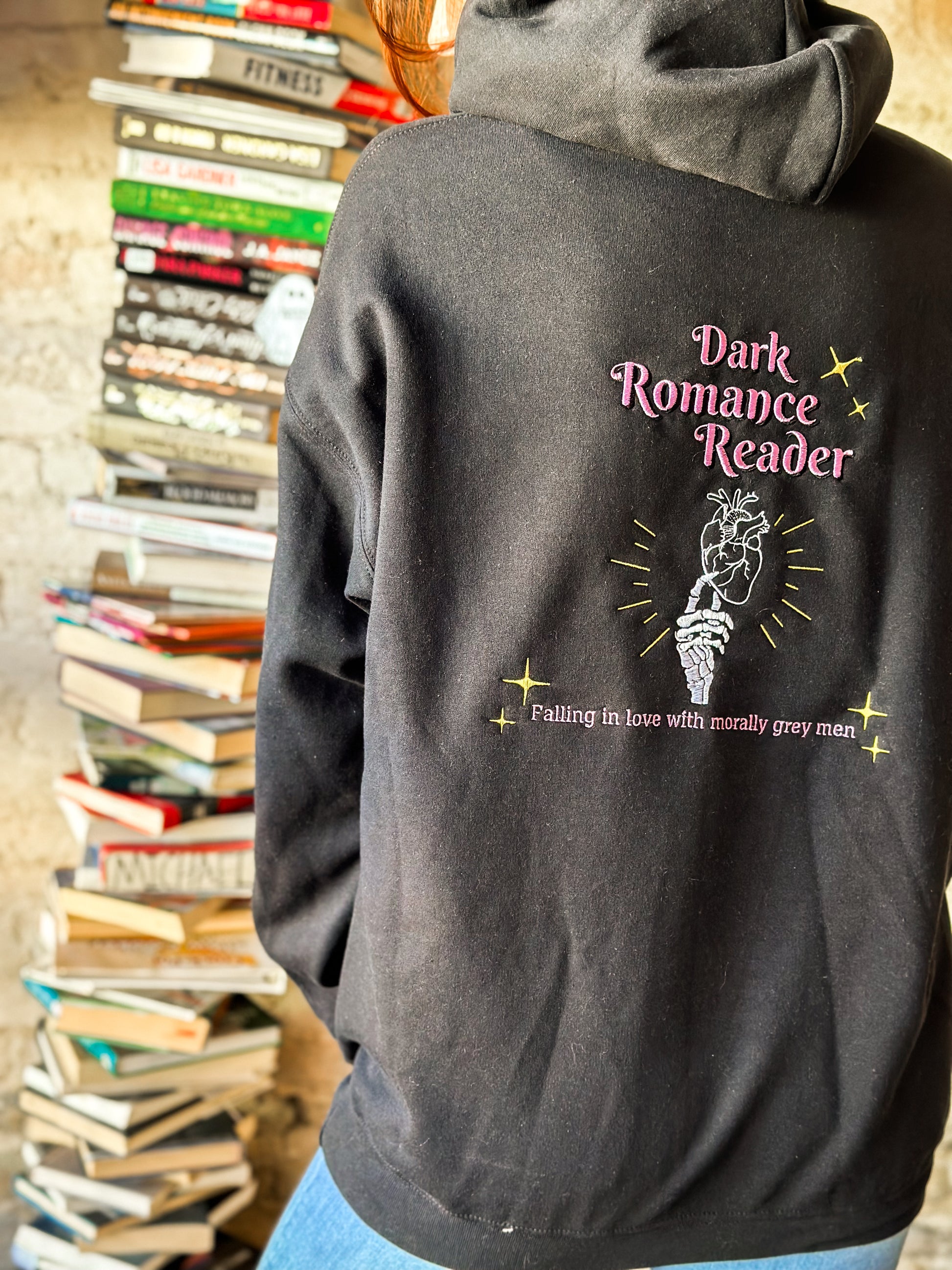 Dark Romance Embroidered Hoodie