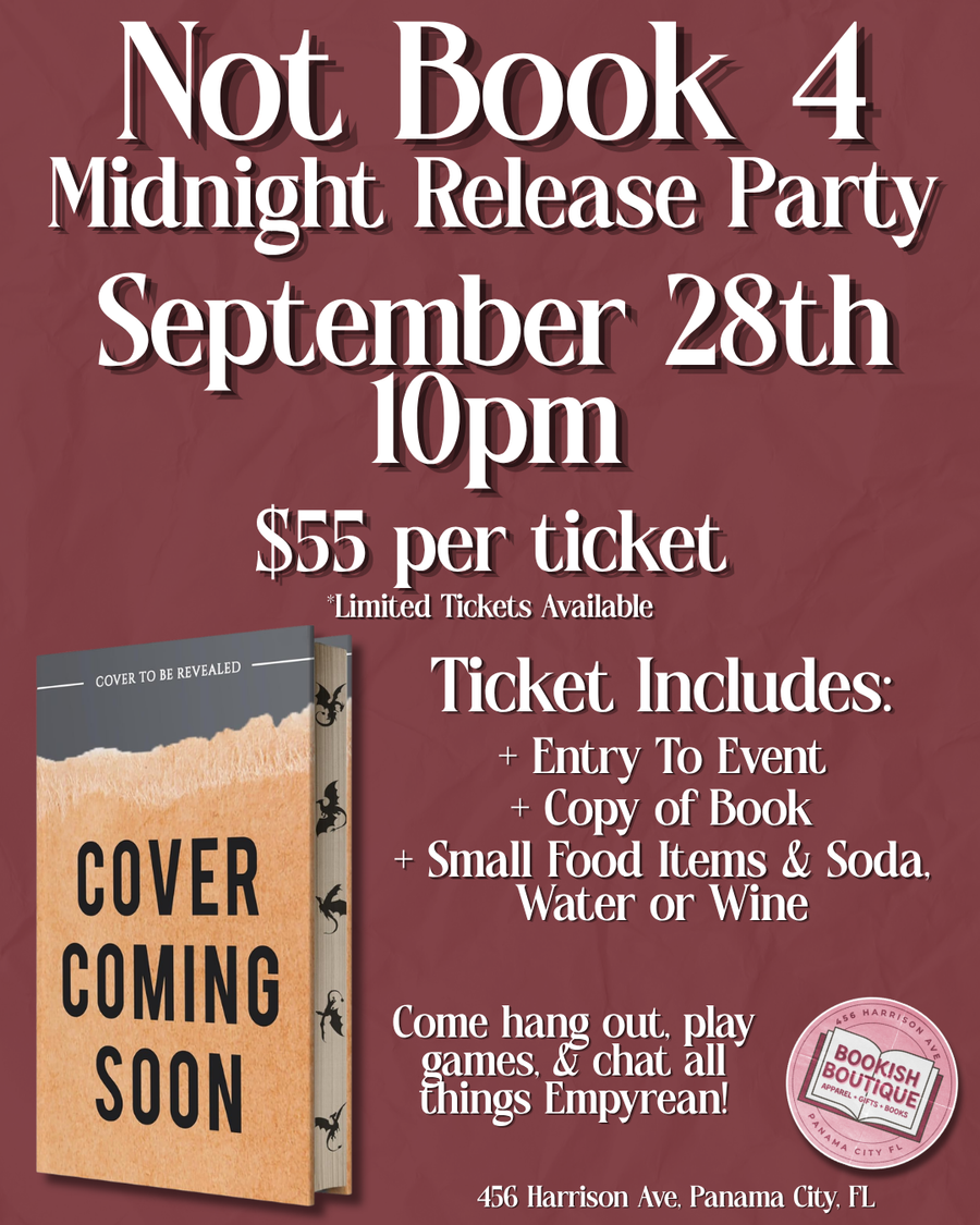 Midnight Release Party: Untitled Empyrean (Not Book Four) by Rebecca Yarros TICKET