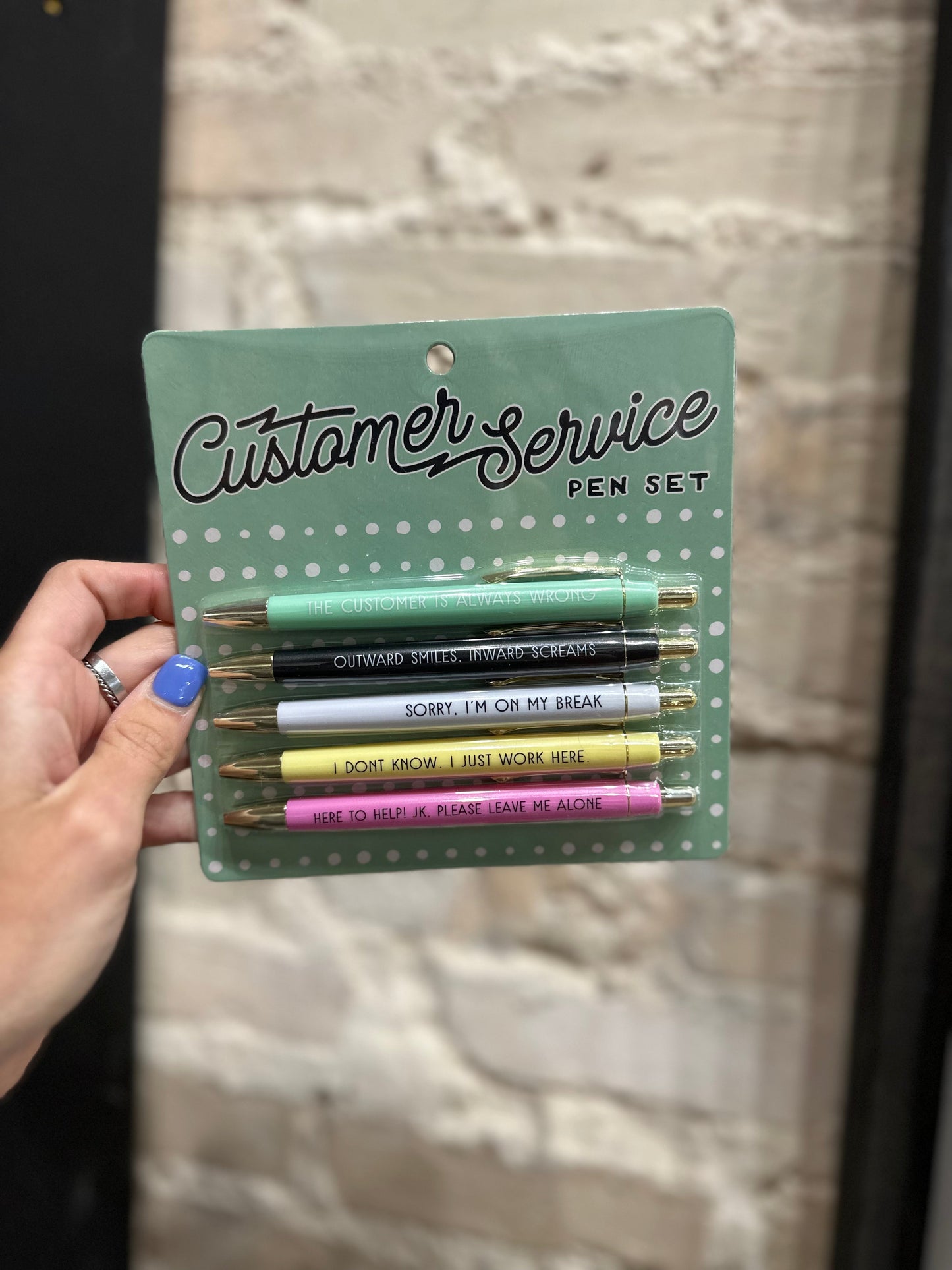 Customer Service Pen Set