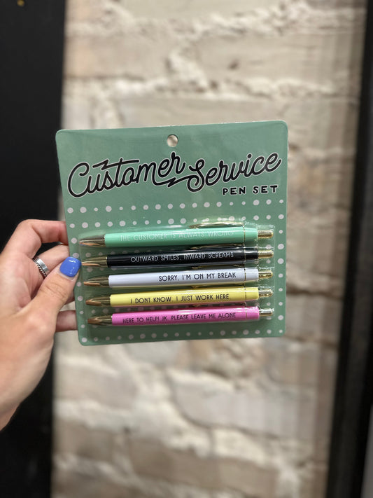 Customer Service Pen Set