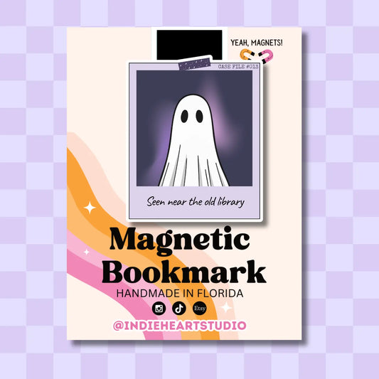 Ghost Polaroid | Magnetic Bookmark