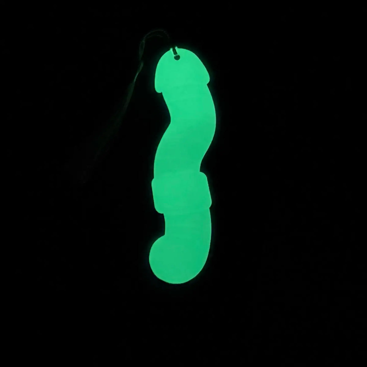 Glow Worm Cockmark Bookmark