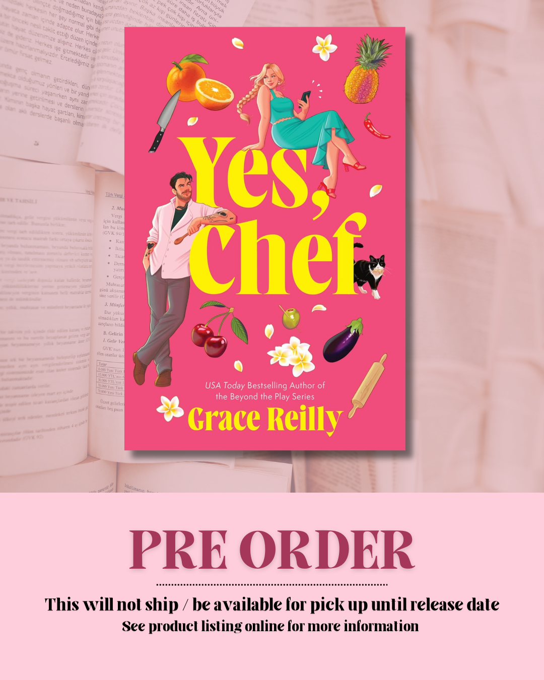Yes Chef by Grace Reilly *PREORDER*