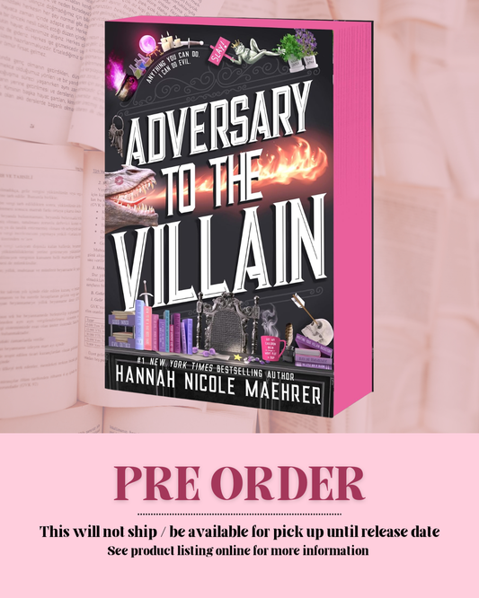 Adversary to the Villain by Hannah Nicole Maeher (Book 4) *PREORDER*