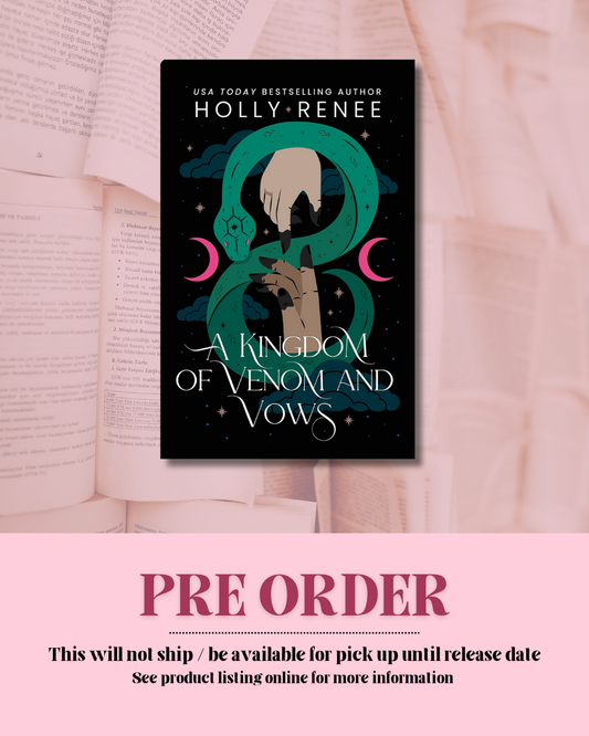 A Kingdom of Venom and Vows *PREORDER*