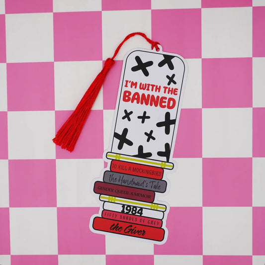 “I’m with the Banned” Bookmark