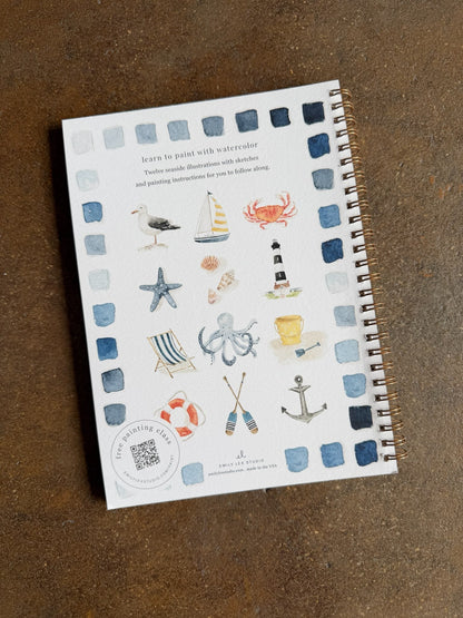 Seaside | watercolor workbook