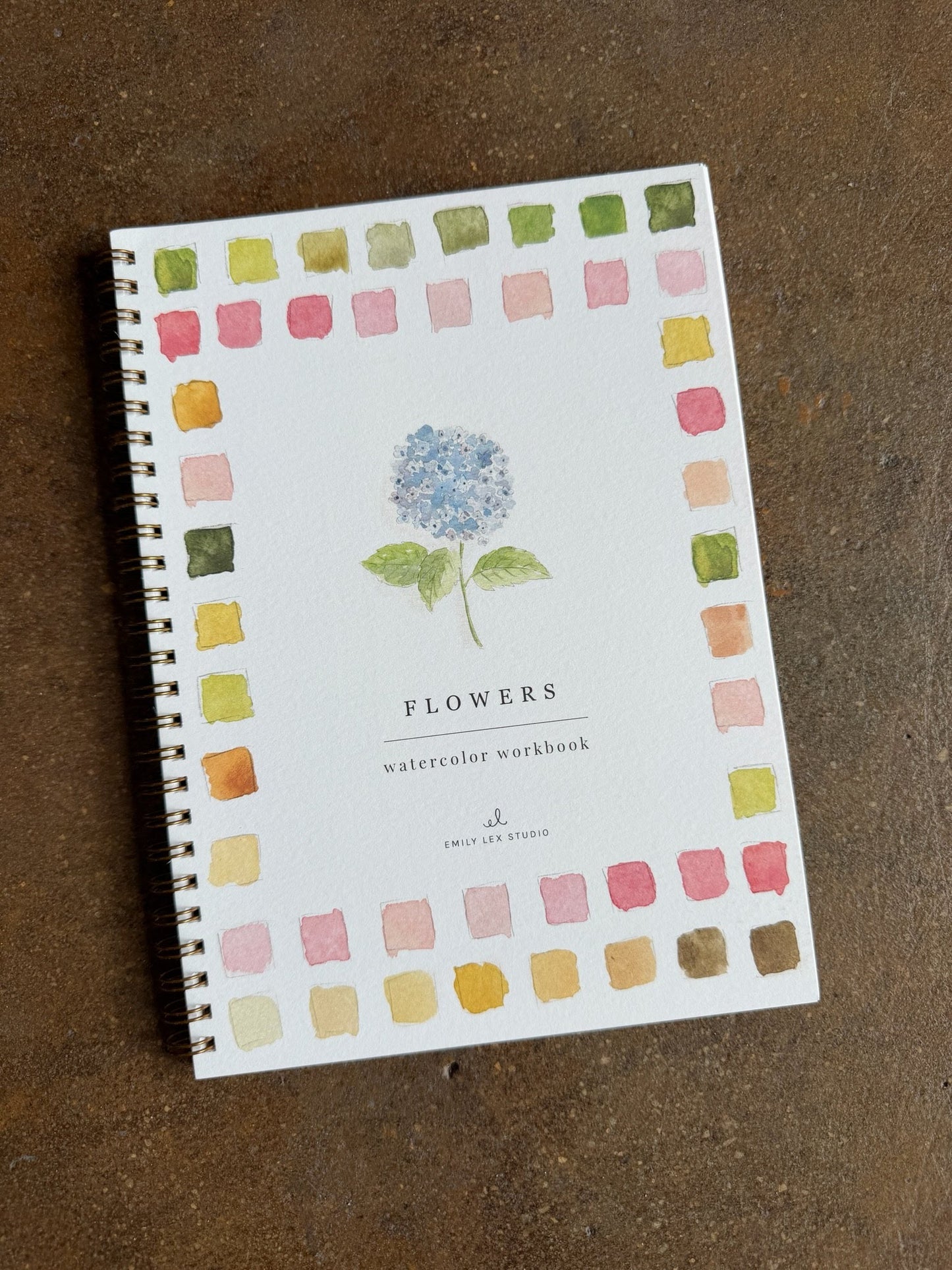 Flowers | watercolor workbook