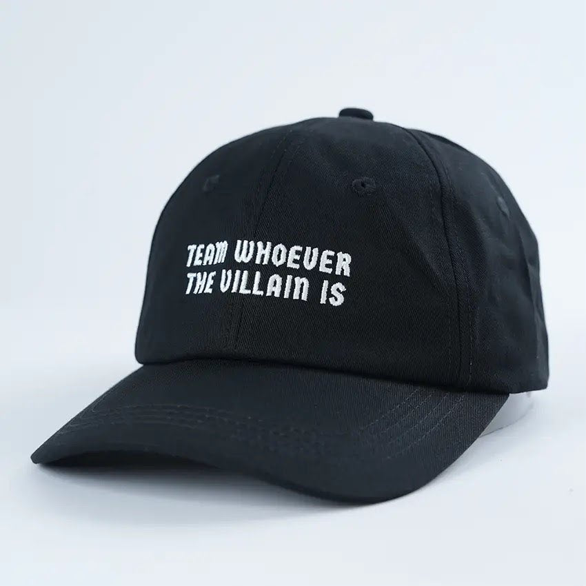 Team Whoever The Villain Is | baseball hat