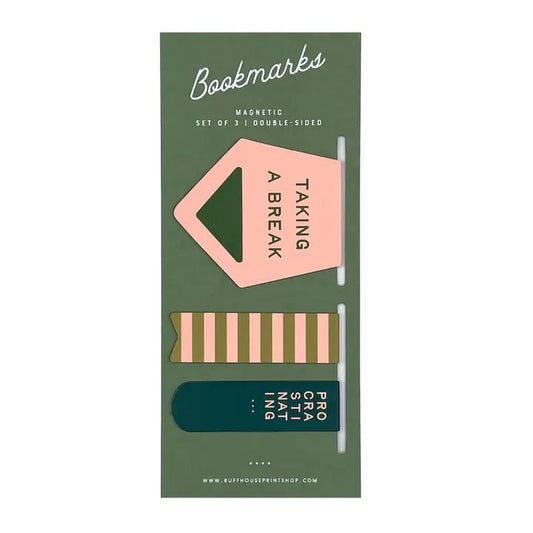 Taking A Break | Magnetic Bookmark Set