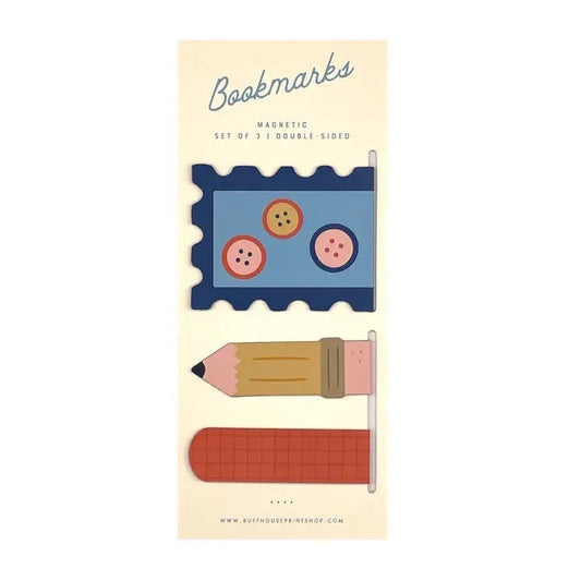 Crafty | Magnetic Bookmark Set