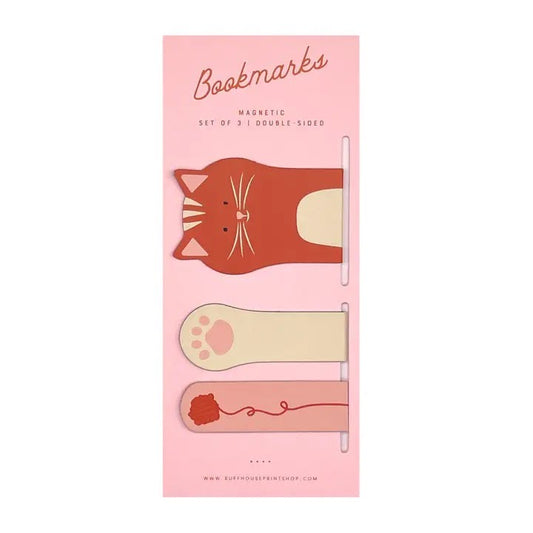 Cat | Magnetic Bookmark Set