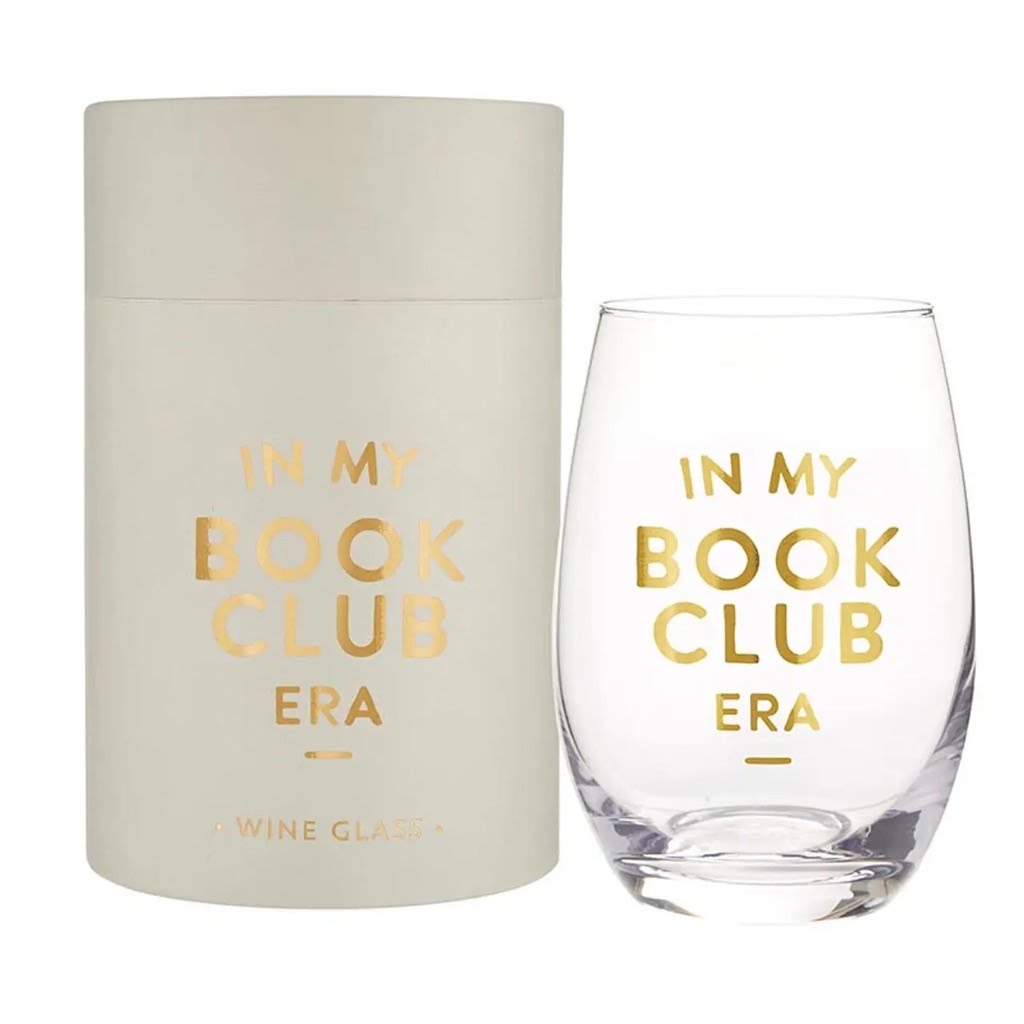 In My Book Club Era | Wine Glass
