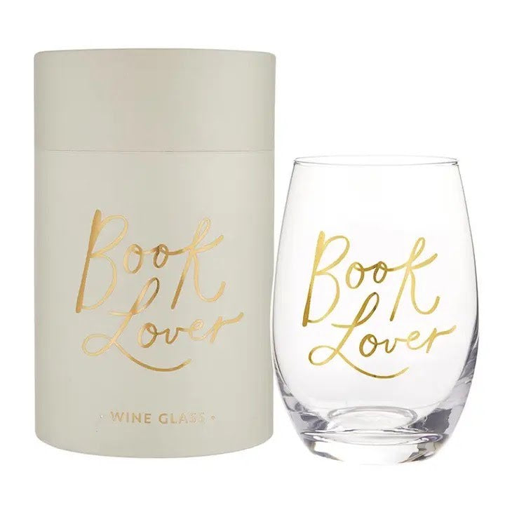 Book Lover | Wine Glass