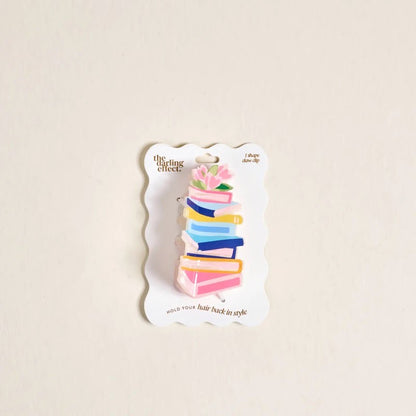 Book Nook Claw Clip