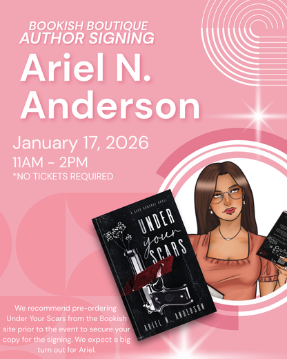 BOOK SIGNING PRE ORDER: Under Your Scars by Ariel N. Anderson