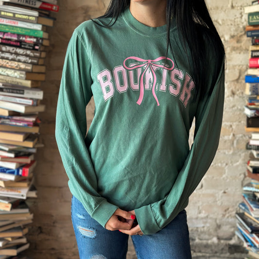Bookish Bow Long Sleeve T Shirt