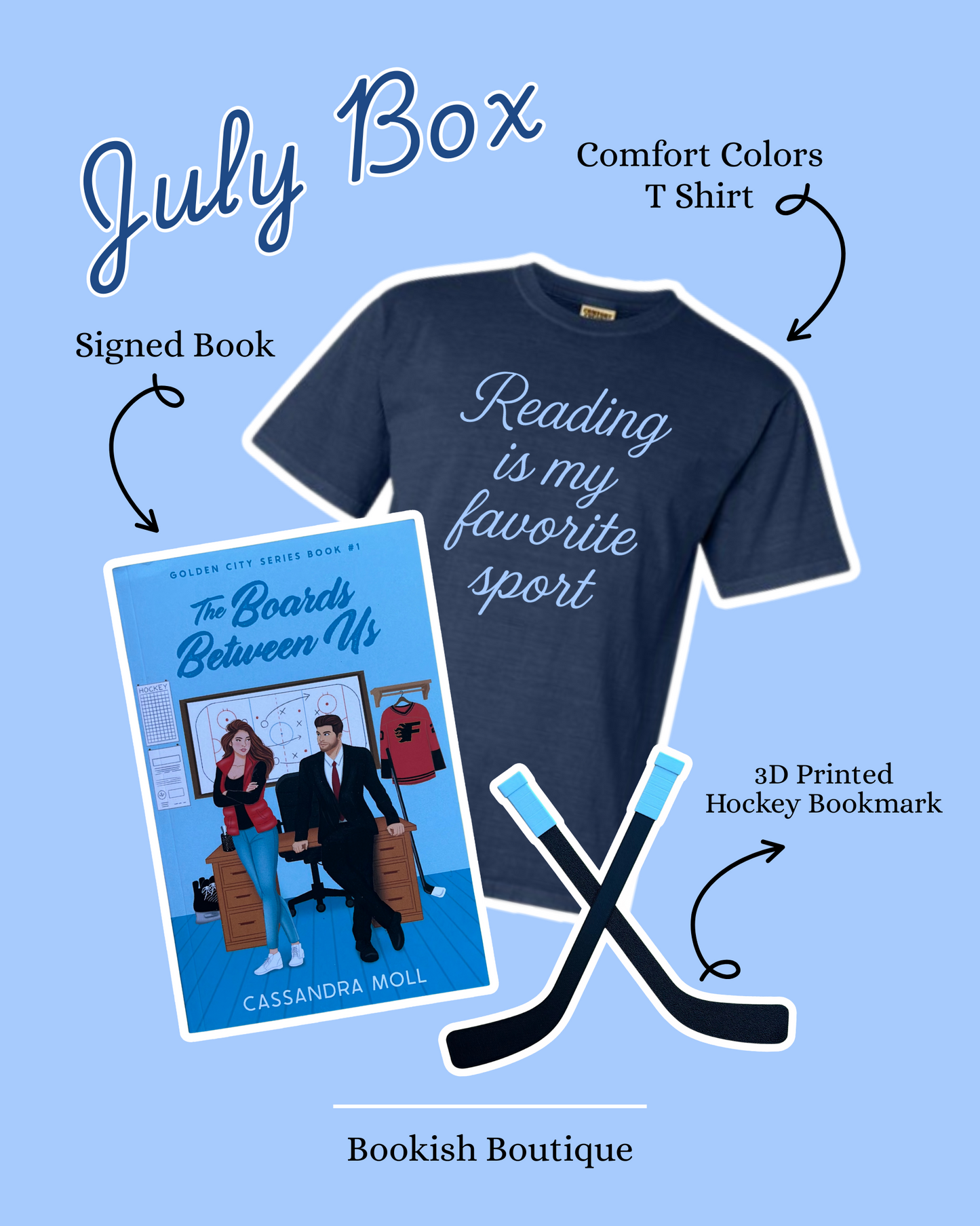 Reading Is My Favorite Sport Box *SIGNED*