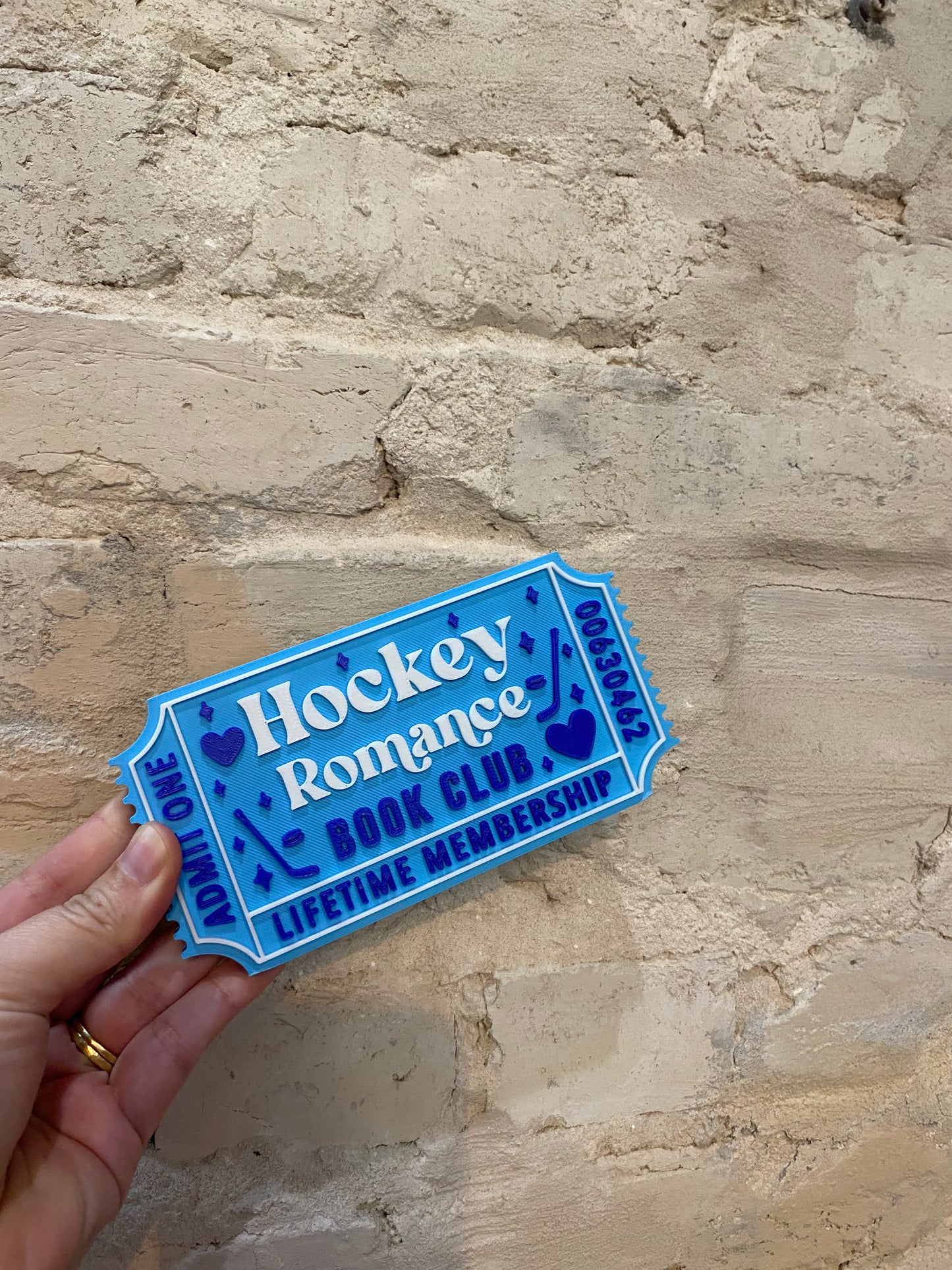 Hockey Romance Book Club Ticket