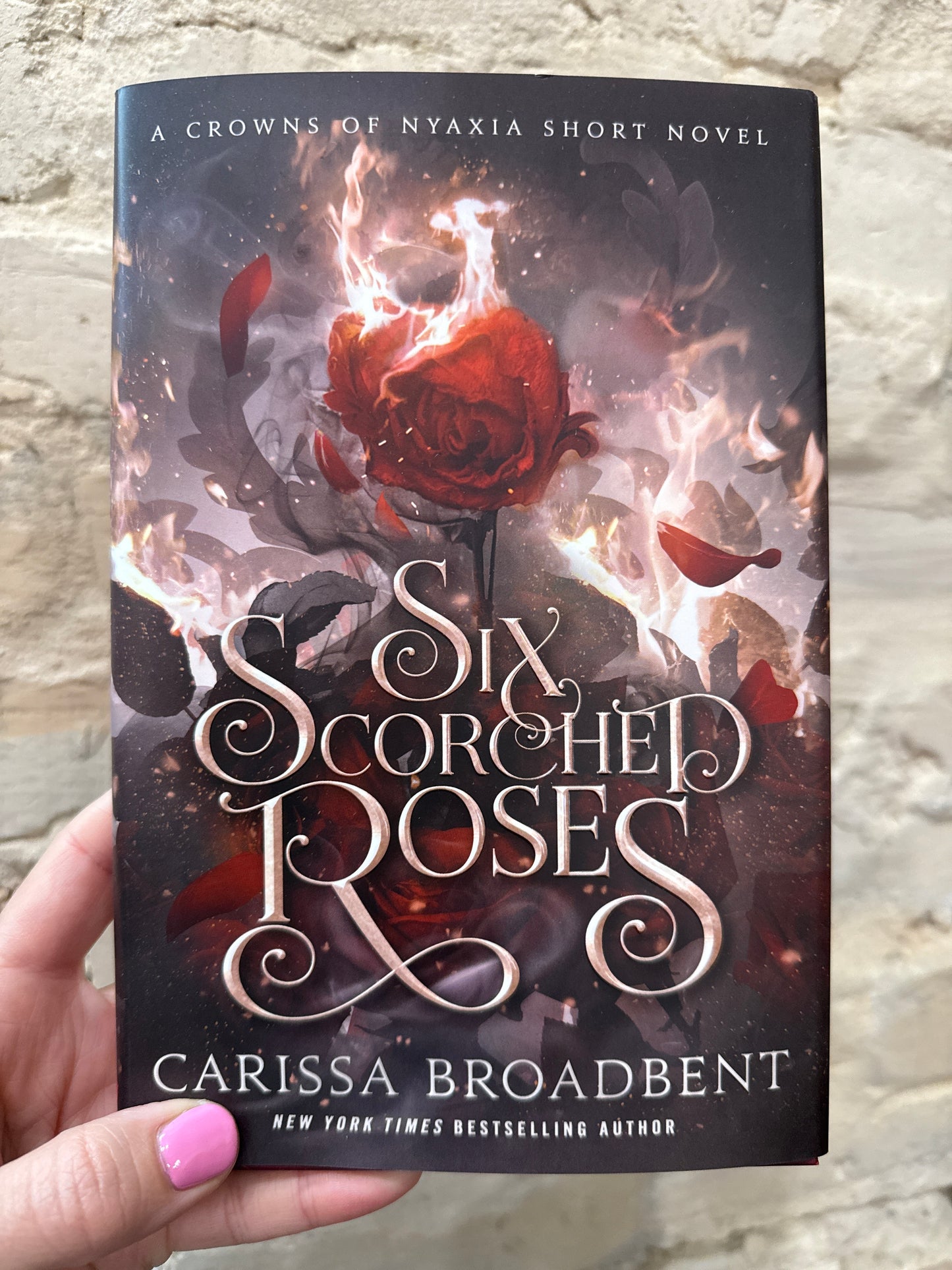 Six Scorched Roses