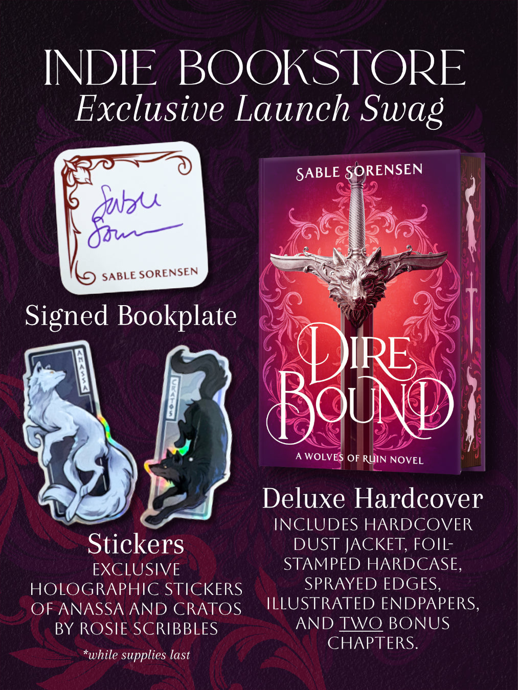 Dire Bound by Sable Sorenson (Deluxe Edition) (Book 1)
