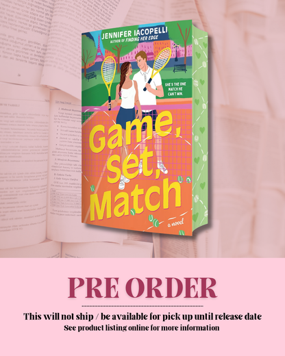 Game, Set, Match by Jennifer Iacopelli (Book 1) (Special Edition)