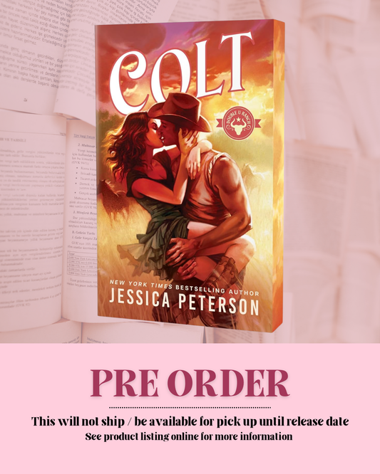 Colt by Jessica Peterson (Book 1) *PREORDER*