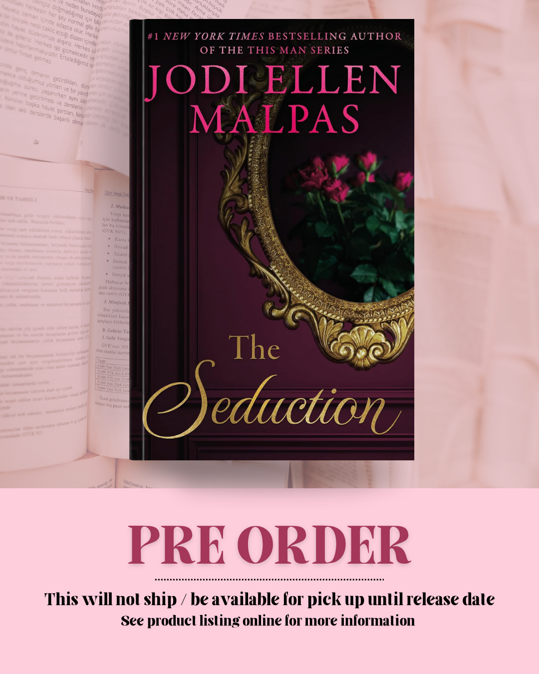 The Seduction by Jodi Ellen Malpas (Book 3) *PREORDER*
