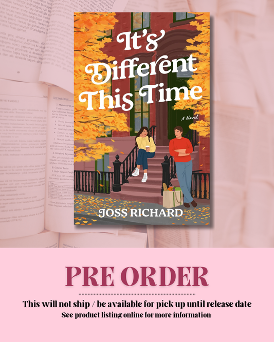 It's Different This Time *PREORDER*