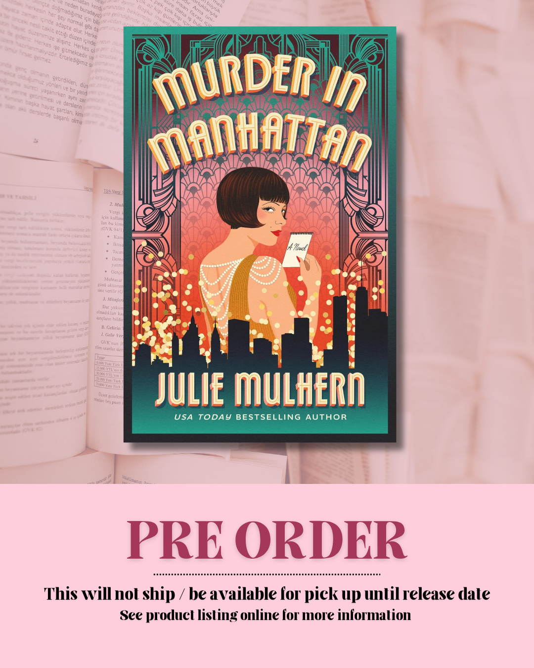 Murder in Manhattan by Julie Mulhern *PREORDER*