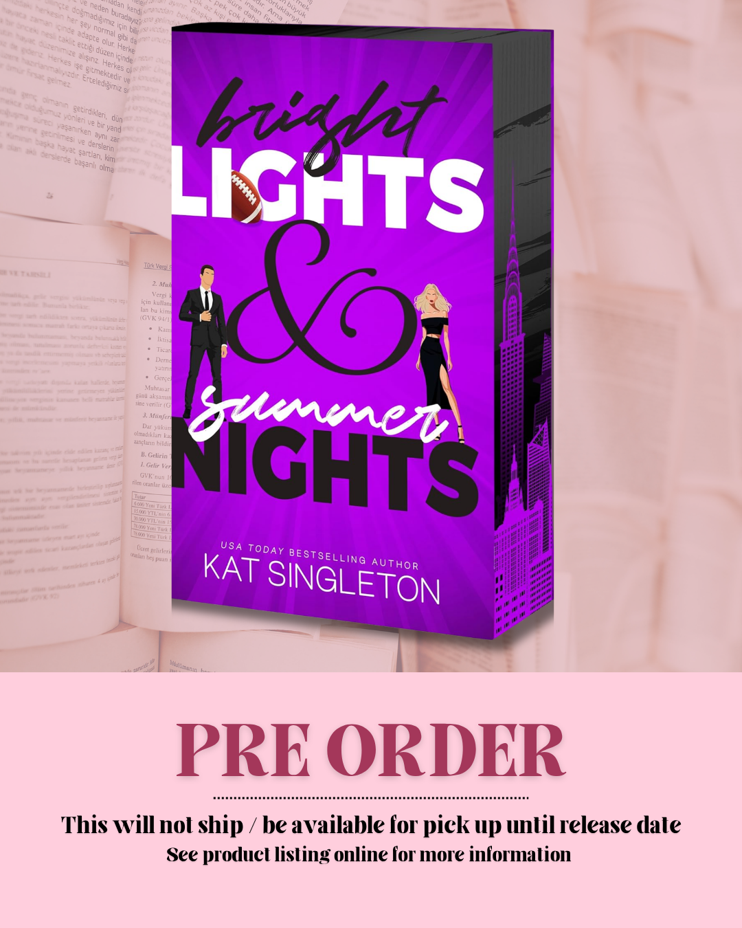 Bright Lights and Summer Nights *PREORDER*