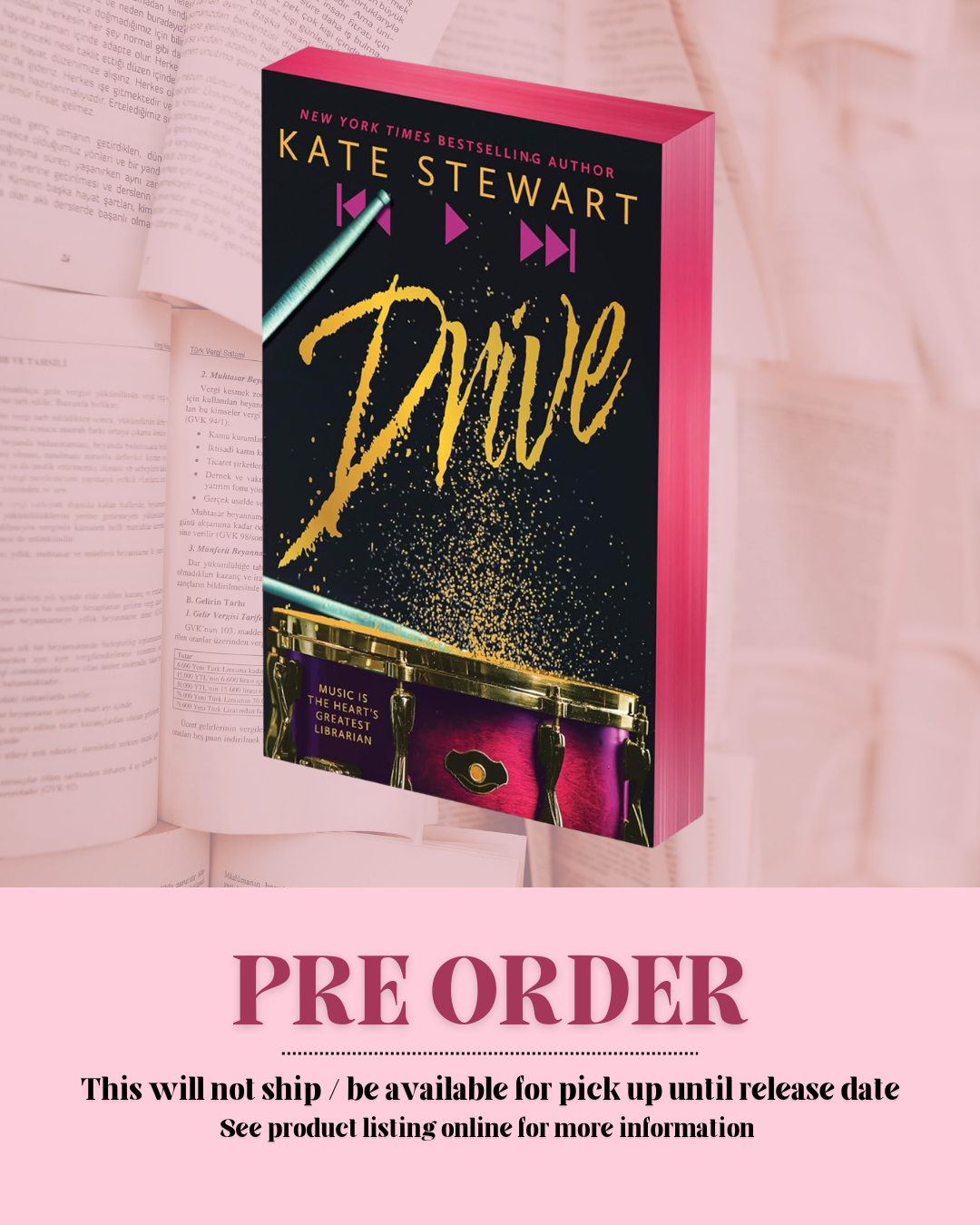 Drive by Kate Stewart (Deluxe Edition) (Book 1) *PREORDER*
