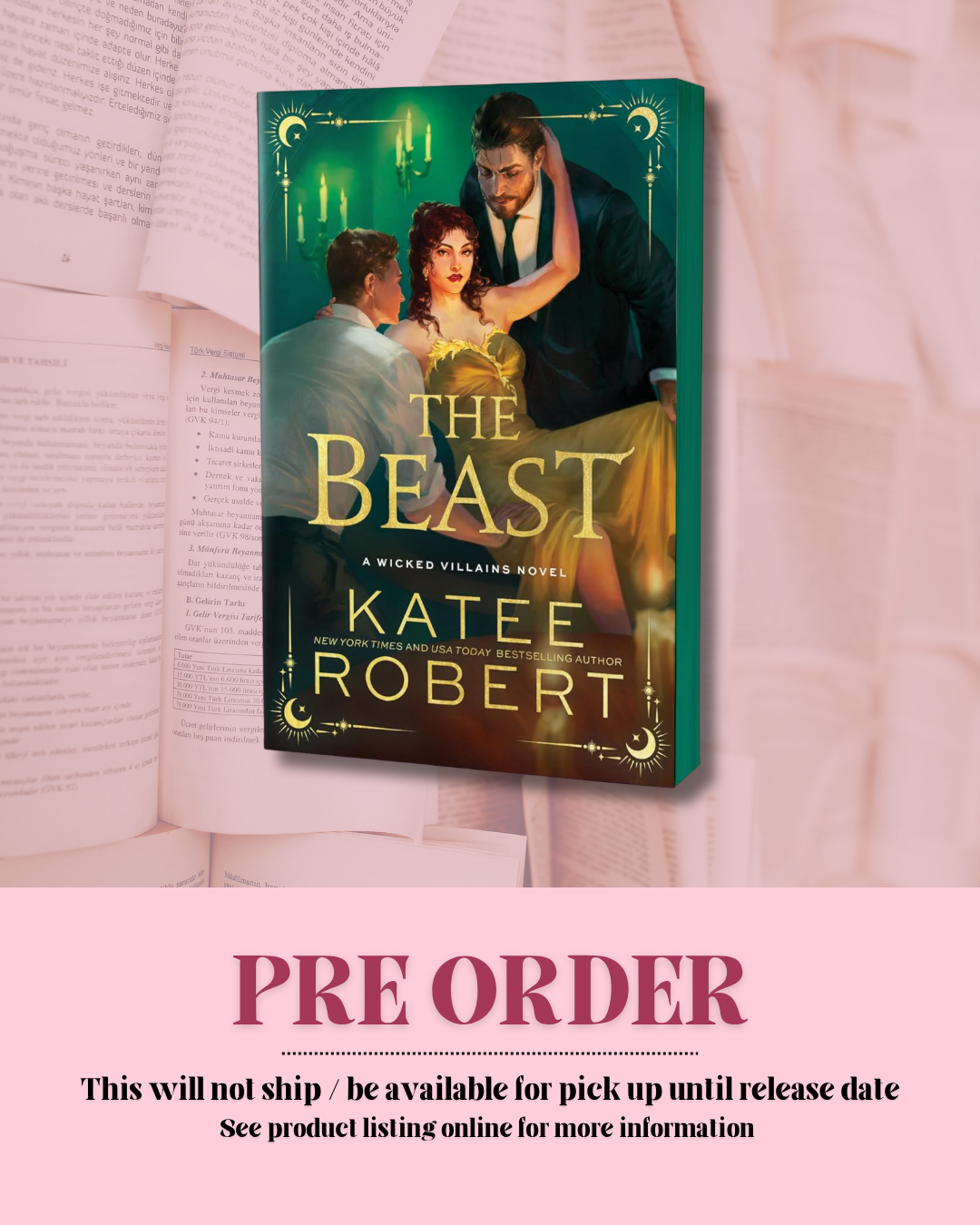 The Beast by Katee Robert (Deluxe Edition) (Book 4) *PREORDER*