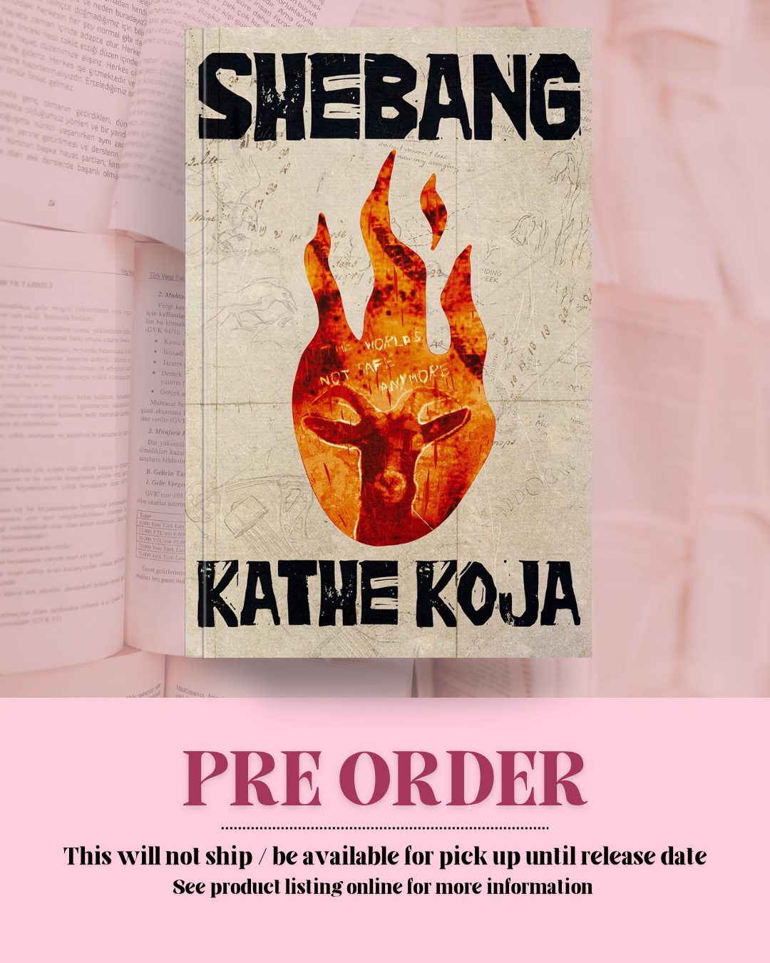 Shebang by Kathe Koja *PREORDER*