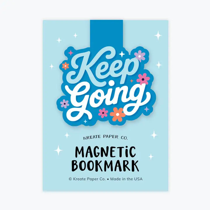 Keep Going | Magnetic Bookmark