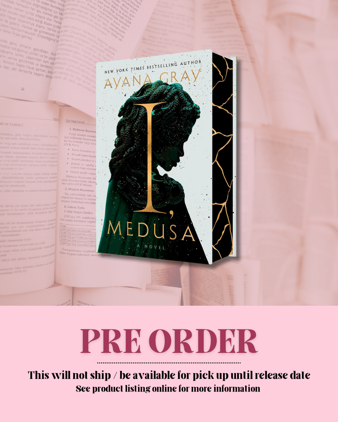I, Medusa *PRE ORDER*