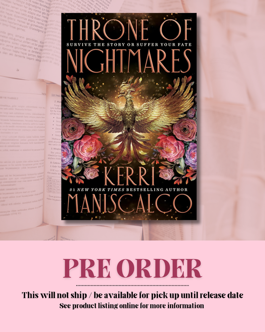 Throne of Nightmares by Kerri Maniscalco (Book 3) *PREORDER*