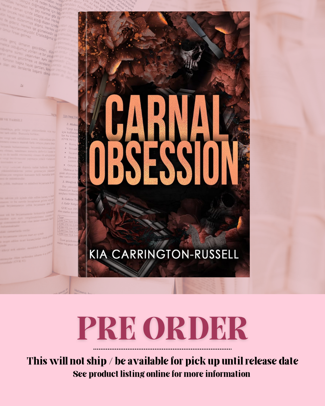 Carnal Obsession by Kia Carrington-Russell (Book 4)